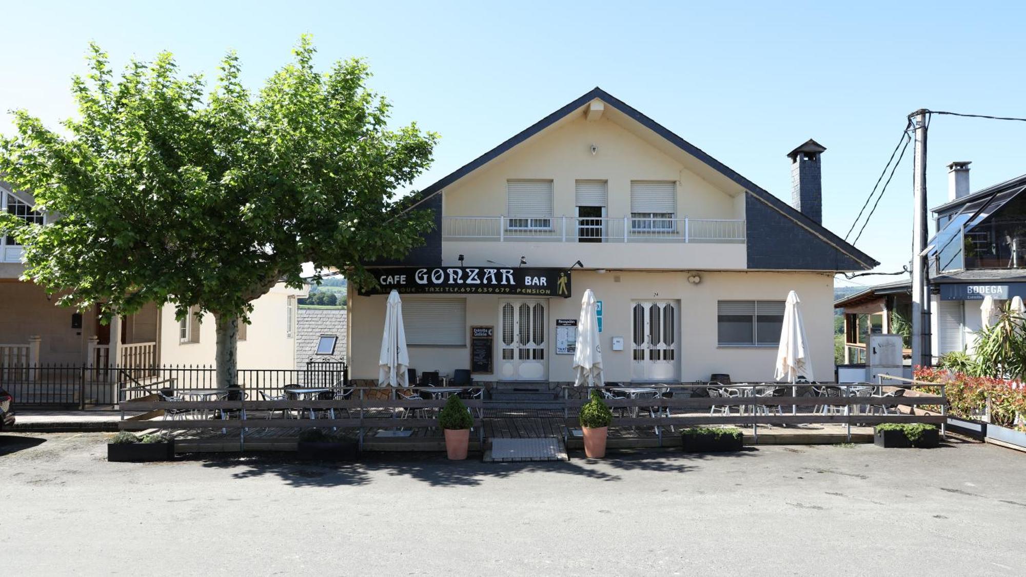 Pension Albergue Gonzar Portomarin Luaran gambar